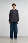 Graphpaper(グラフペーパー) Selvage Denim Two Tuck Pants -DARK FADE- セルヴィッチデニム ツータックパンツ ダークフェード GU263-40061DB