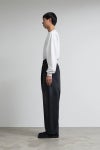Graphpaper(グラフペーパー) Selvage Denim Two Tuck Pants -DARK FADE- セルヴィッチデニム ツータックパンツ ダークフェード GU263-40061DB