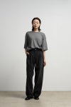 Graphpaper(グラフペーパー) Selvage Denim Two Tuck Pants -DARK FADE- セルヴィッチデニム ツータックパンツ ダークフェード GU263-40061DB