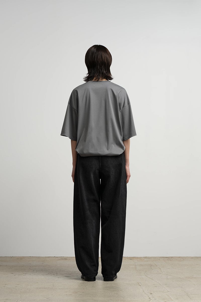 Graphpaper(グラフペーパー) Selvage Denim Two Tuck Pants -DARK FADE- セルヴィッチデニム ツータックパンツ ダークフェード GU263-40061DB