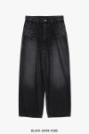 Graphpaper(グラフペーパー) Selvage Denim Two Tuck Pants -DARK FADE- セルヴィッチデニム ツータックパンツ ダークフェード GU263-40061DB