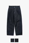 Graphpaper(グラフペーパー) Selvage Denim Two Tuck Pants セルヴィッチデニム ツータックパンツ GU263-40061RB