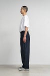 Graphpaper(グラフペーパー) Selvage Denim Two Tuck Pants セルヴィッチデニム ツータックパンツ GU263-40061RB