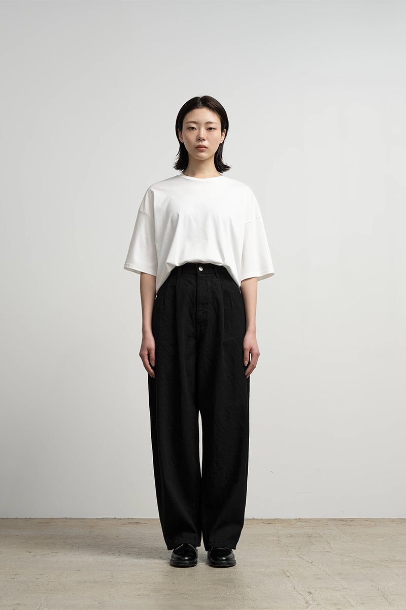 Graphpaper(グラフペーパー) Selvage Denim Two Tuck Pants セルヴィッチデニム ツータックパンツ GU263-40061RB