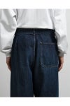 Graphpaper(グラフペーパー) Selvage Denim Belted Pants -DARK FADE- セルヴィッチデニム ベルトパンツ ダークフェード GU263-40061DB