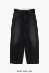 Graphpaper(グラフペーパー) Selvage Denim Belted Pants -DARK FADE- セルヴィッチデニム ベルトパンツ ダークフェード GU263-40061DB