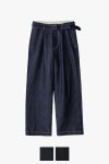 Graphpaper(グラフペーパー) Selvage Denim Belted Pants セルヴィッチデニム ベルトパンツ GU263-40063RB