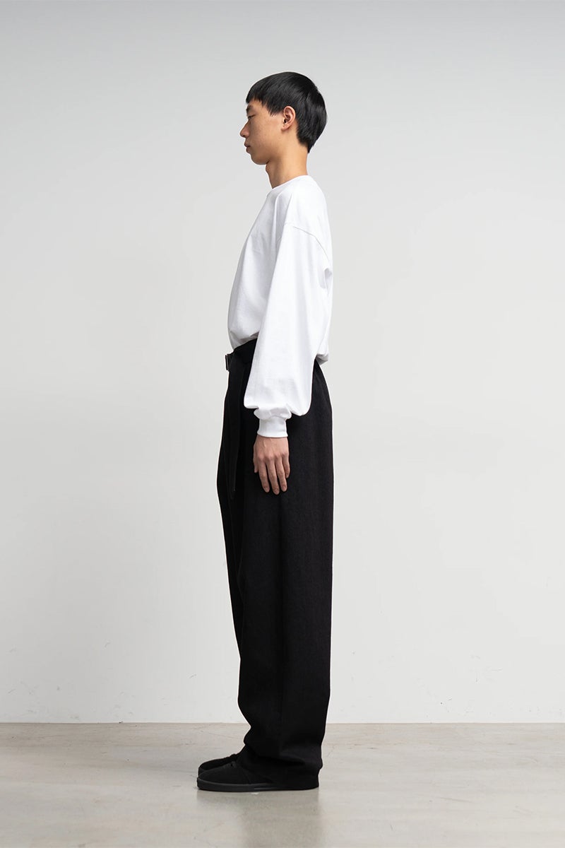 Graphpaper(グラフペーパー) Selvage Denim Belted Pants セルヴィッチデニム ベルトパンツ GU263-40063RB