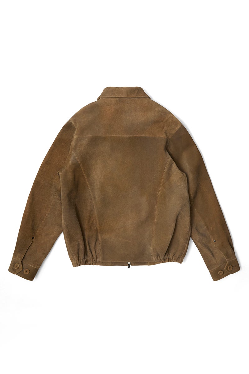 saby(サバイ) BOY SCOUT GOAT LEATHER BLOUSON - India Goat Suede - ボースカウトゴートレザーブルゾン インディアゴートスウェード 26A-11502