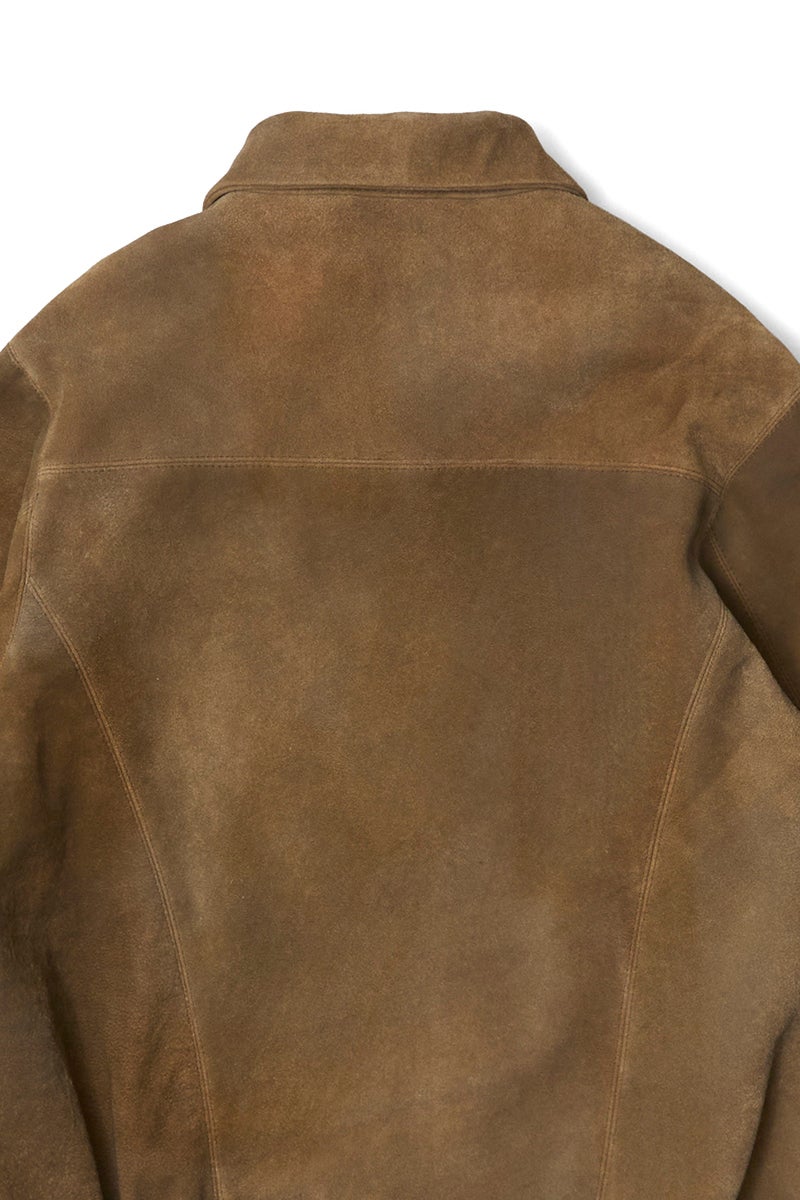 saby(サバイ) BOY SCOUT GOAT LEATHER BLOUSON - India Goat Suede - ボースカウトゴートレザーブルゾン インディアゴートスウェード 26A-11502
