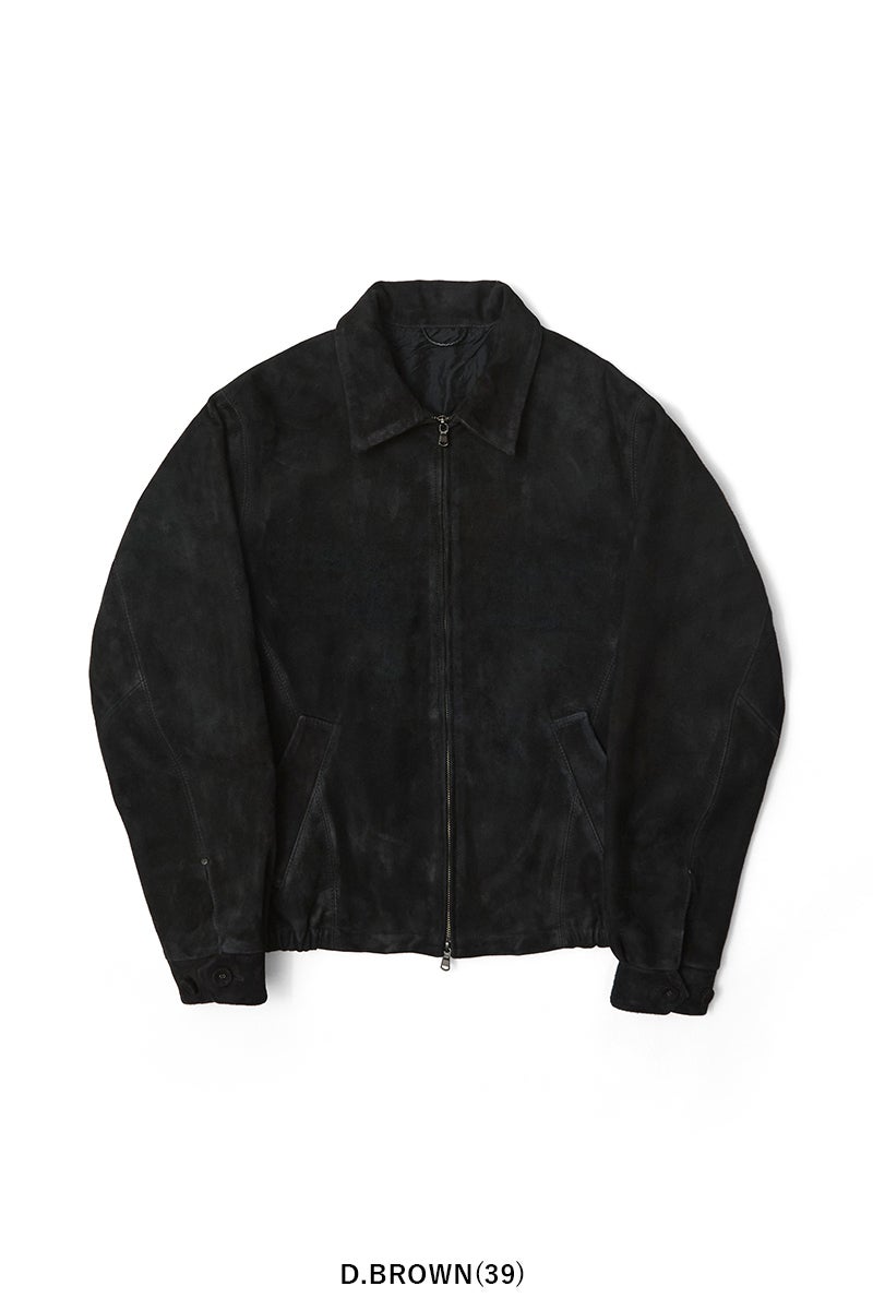 saby(サバイ) BOY SCOUT GOAT LEATHER BLOUSON - India Goat Suede - ボースカウトゴートレザーブルゾン インディアゴートスウェード 26A-11502
