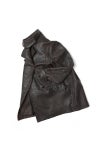 saby(サバイ) DOUBLE BREASTED LEATHER COAT - New Zealand Lamb Leather - ダブルブレステッドレザーコート ニュージーランドラムレザー 26A-11601