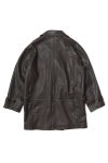 saby(サバイ) DOUBLE BREASTED LEATHER COAT - New Zealand Lamb Leather - ダブルブレステッドレザーコート ニュージーランドラムレザー 26A-11601