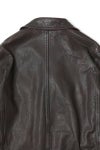 saby(サバイ) DOUBLE BREASTED LEATHER COAT - New Zealand Lamb Leather - ダブルブレステッドレザーコート ニュージーランドラムレザー 26A-11601
