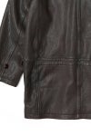 saby(サバイ) DOUBLE BREASTED LEATHER COAT - New Zealand Lamb Leather - ダブルブレステッドレザーコート ニュージーランドラムレザー 26A-11601