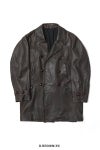 saby(サバイ) DOUBLE BREASTED LEATHER COAT - New Zealand Lamb Leather - ダブルブレステッドレザーコート ニュージーランドラムレザー 26A-11601