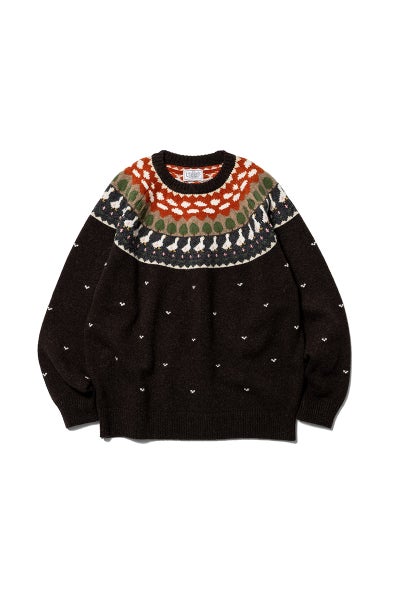Unlikely(アンライクリー) Fair Isle "Duck" フェアアイル ダック U26F-15-0001