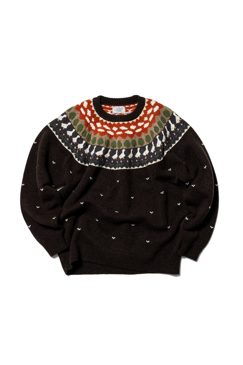 Unlikely(アンライクリー) Fair Isle "Duck" フェアアイル ダック U26F-15-0001