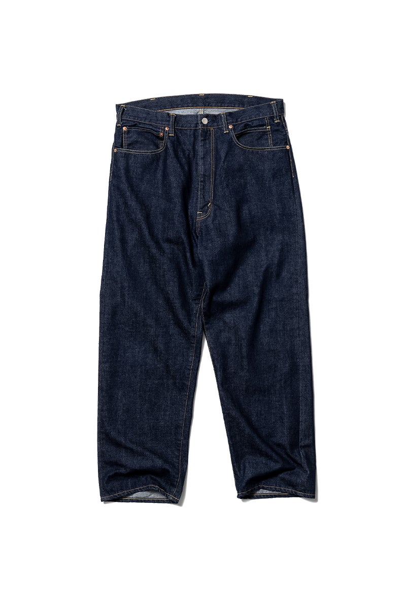 Unlikely(アンライクリー) Time Travel Jean Wide One7 Aged Denim タイムトラベル ワイドジーンズ ワン7 エイジドデニム U26F-21-0002