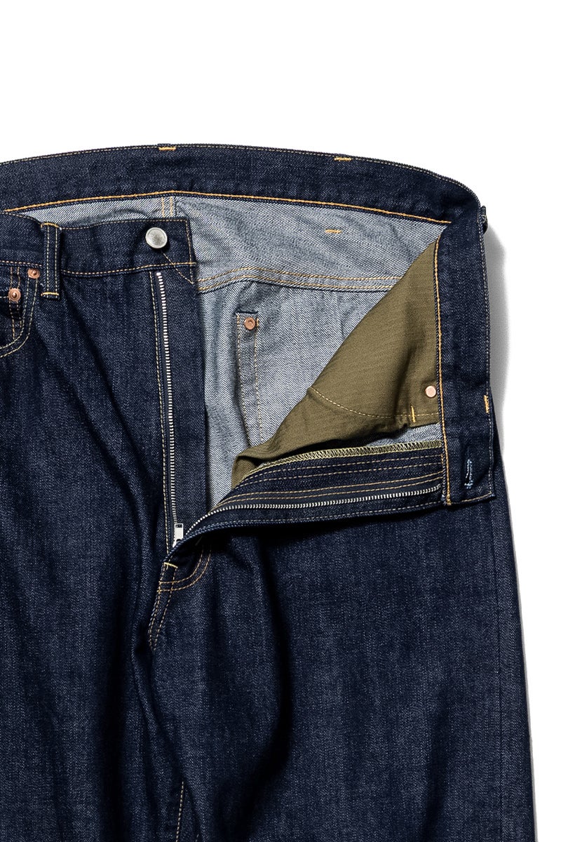 Unlikely(アンライクリー) Time Travel Jean Wide One7 Aged Denim タイムトラベル ワイドジーンズ ワン7 エイジドデニム U26F-21-0002