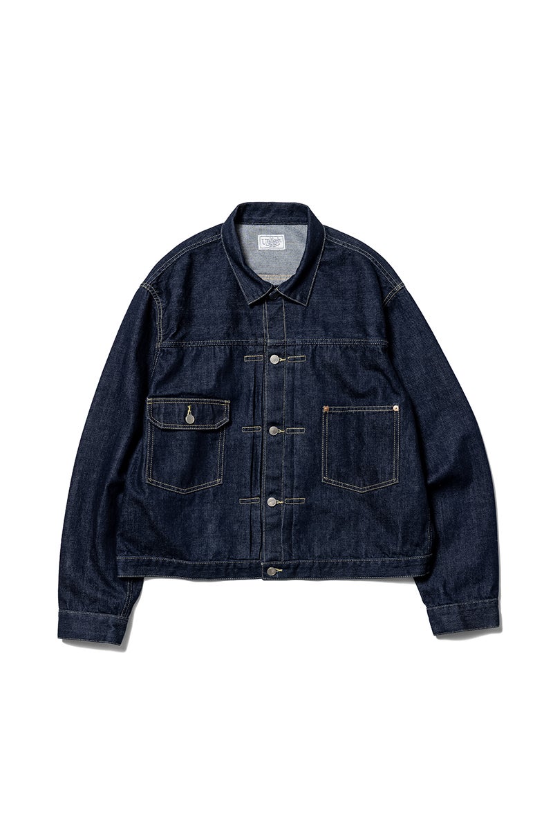 Unlikely(アンライクリー) Time Travel Trucker Jacket Aged Denim タイムトラベルトラッカージャケット エイジドデニム U26F-18-0002