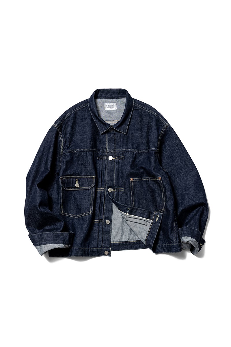 Unlikely(アンライクリー) Time Travel Trucker Jacket Aged Denim タイムトラベルトラッカージャケット エイジドデニム U26F-18-0002