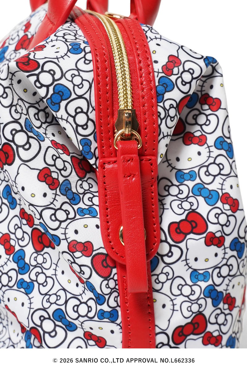 SAN HIDEAKI MIHARA(サンヒデアキミハラ) HELLO KITTY × ALLURE KITTY(M) ハローキティーアリュールキティー(M) ボストンバッグ ショルダーバッグ TRTM-001-KT