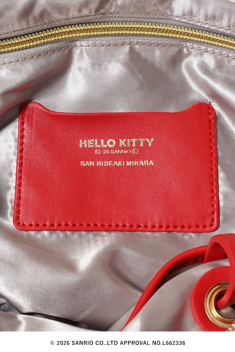 SAN HIDEAKI MIHARA(サンヒデアキミハラ) HELLO KITTY × ALLURE KITTY(M) ハローキティーアリュールキティー(M) ボストンバッグ ショルダーバッグ TRTM-001-KT