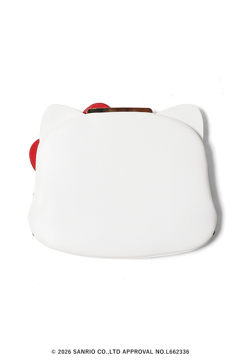 SAN HIDEAKI MIHARA(サンヒデアキミハラ) HELLO KITTY × がま口財布 ver.Face型 ハローキティー GM-002-KT