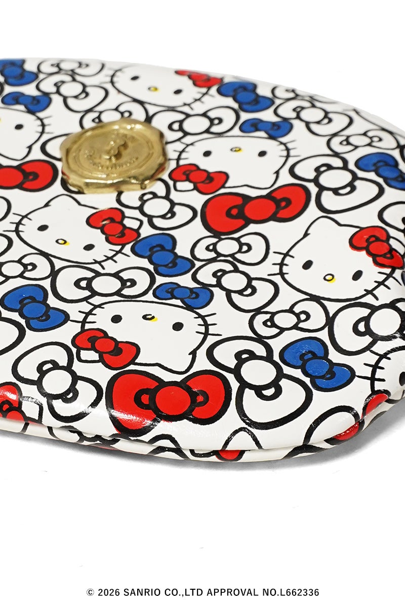 SAN HIDEAKI MIHARA(サンヒデアキミハラ) HELLO KITTY × がま口財布 ハローキティー GM-001-KT