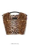 Ball & Chain(ボールアンドチェーン) Stellar Leopard Fur Print(M) ステラレオパードファープリント(M) トートバッグ 301094