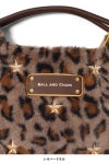 Ball & Chain(ボールアンドチェーン) Stellar Leopard Fur Print(M) ステラレオパードファープリント(M) トートバッグ 301094