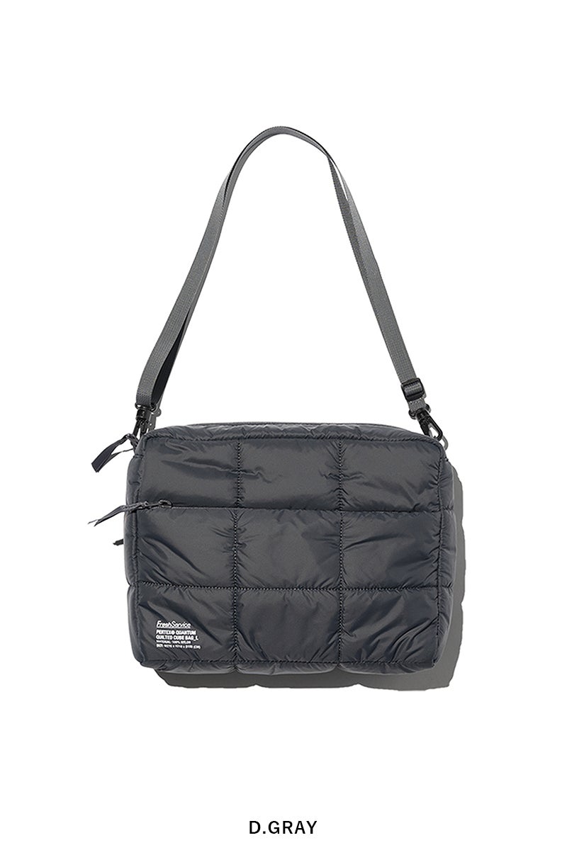 FreshService(フレッシュサービス) PERTEX® QUANTUM QUILTED CUBE BAG_L パーテックスクオンタム キルト キューブバッグL FSP263-90022