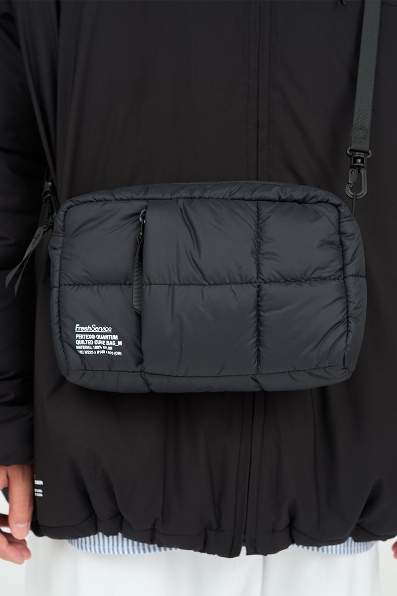 FreshService(フレッシュサービス) PERTEX® QUANTUM QUILTED CUBE BAG_M パーテックスクオンタム キルト キューブバッグM FSP263-90021