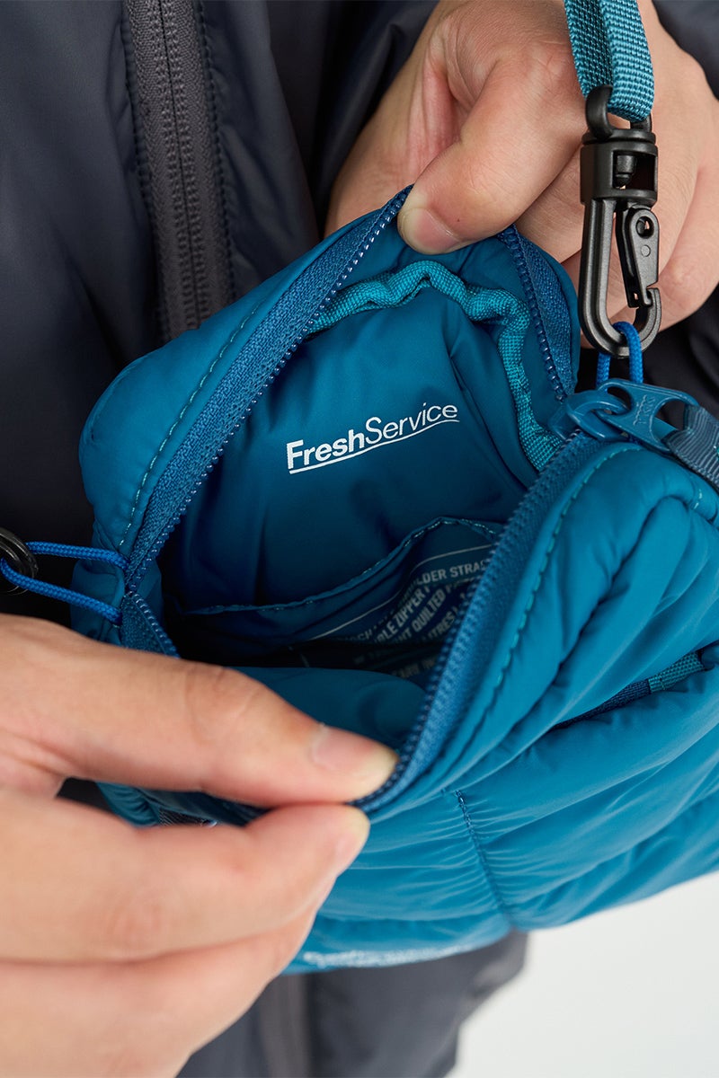 FreshService(フレッシュサービス) PERTEX® QUANTUM QUILTED CUBE BAG_S パーテックスクオンタム キルト キューブバッグS FSP263-90020