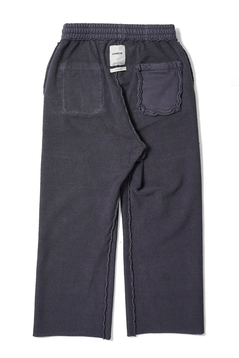 BOWWOW(バウワウ) WEATHERED SWEAT PANTS - EGGPLANT ウェザードスウェットパンツ エイジド BW261-DJSP