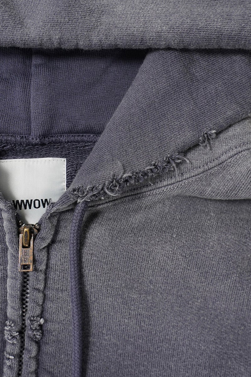 BOWWOW(バウワウ) WEATHERED ZIP HOODIE ウェザードジップフーディー BWU-WZH