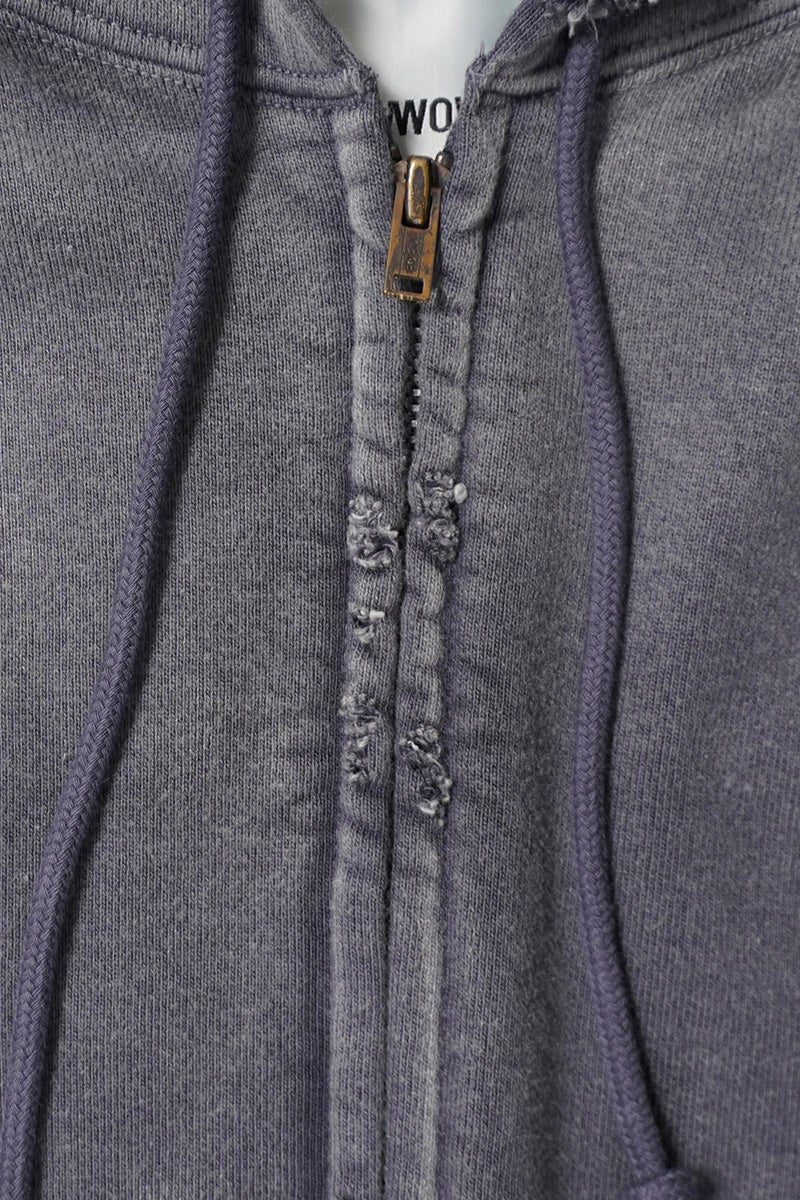 BOWWOW(バウワウ) WEATHERED ZIP HOODIE ウェザードジップフーディー BWU-WZH