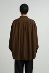 Graphpaper(グラフペーパー) Extra Fine Wool Lawn L/S Sleeping Shirt エクストラファインウールローン長袖スリーピングシャツ GM263-50331