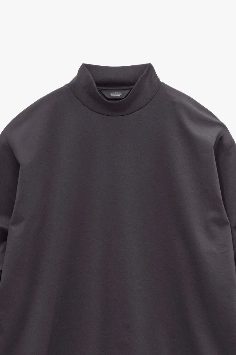 Graphpaper(グラフペーパー) DESCENTE for Graphpaper L/S Mock Neck Tee デサント グラフペーパー ロングスリーブモックネックTシャツ DU263-70002