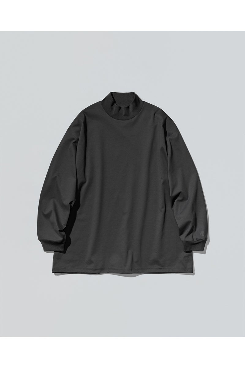 Graphpaper(グラフペーパー) DESCENTE for Graphpaper L/S Mock Neck Tee デサント グラフペーパー ロングスリーブモックネックTシャツ DU263-70002