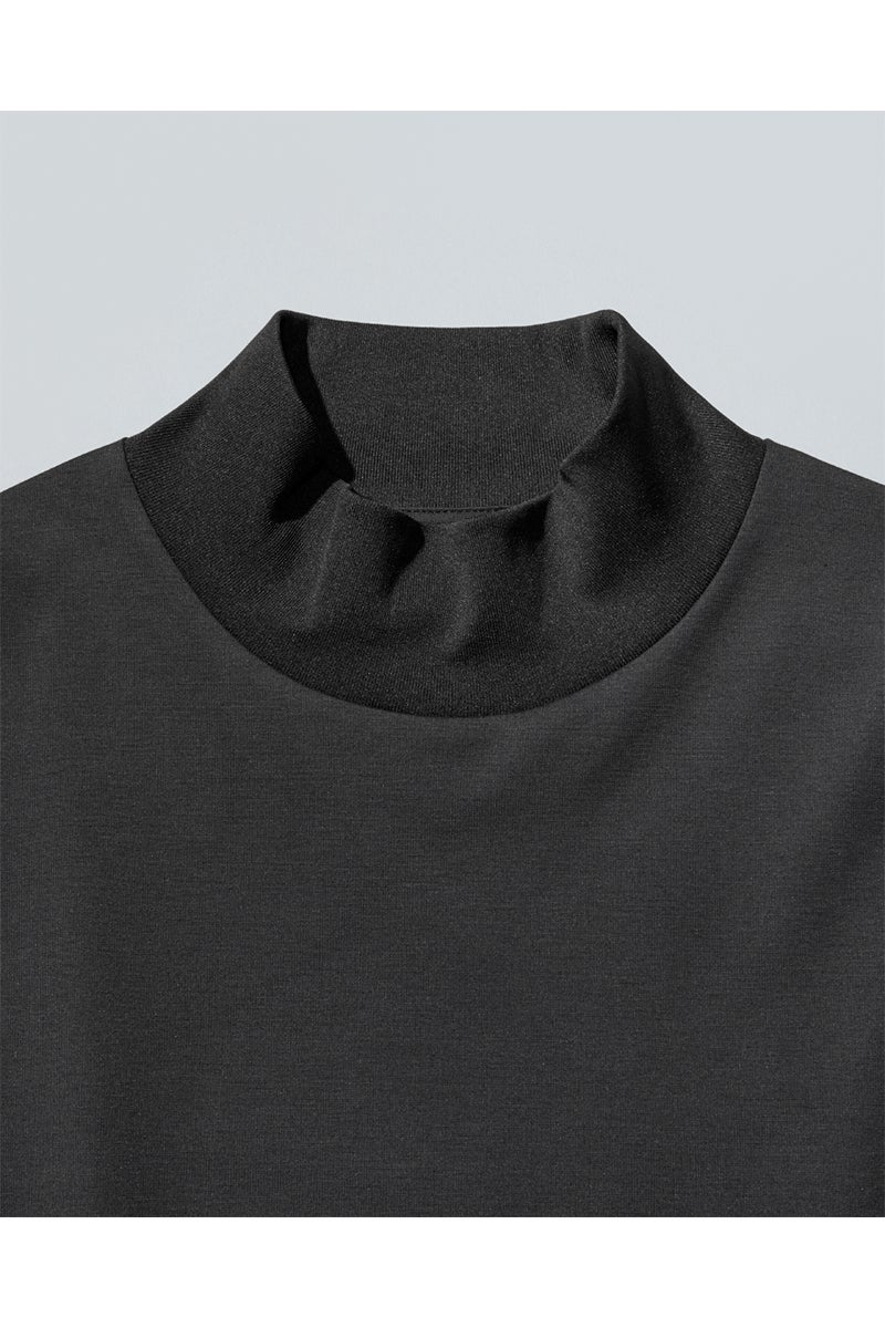 Graphpaper(グラフペーパー) DESCENTE for Graphpaper L/S Mock Neck Tee デサント グラフペーパー ロングスリーブモックネックTシャツ DU263-70002