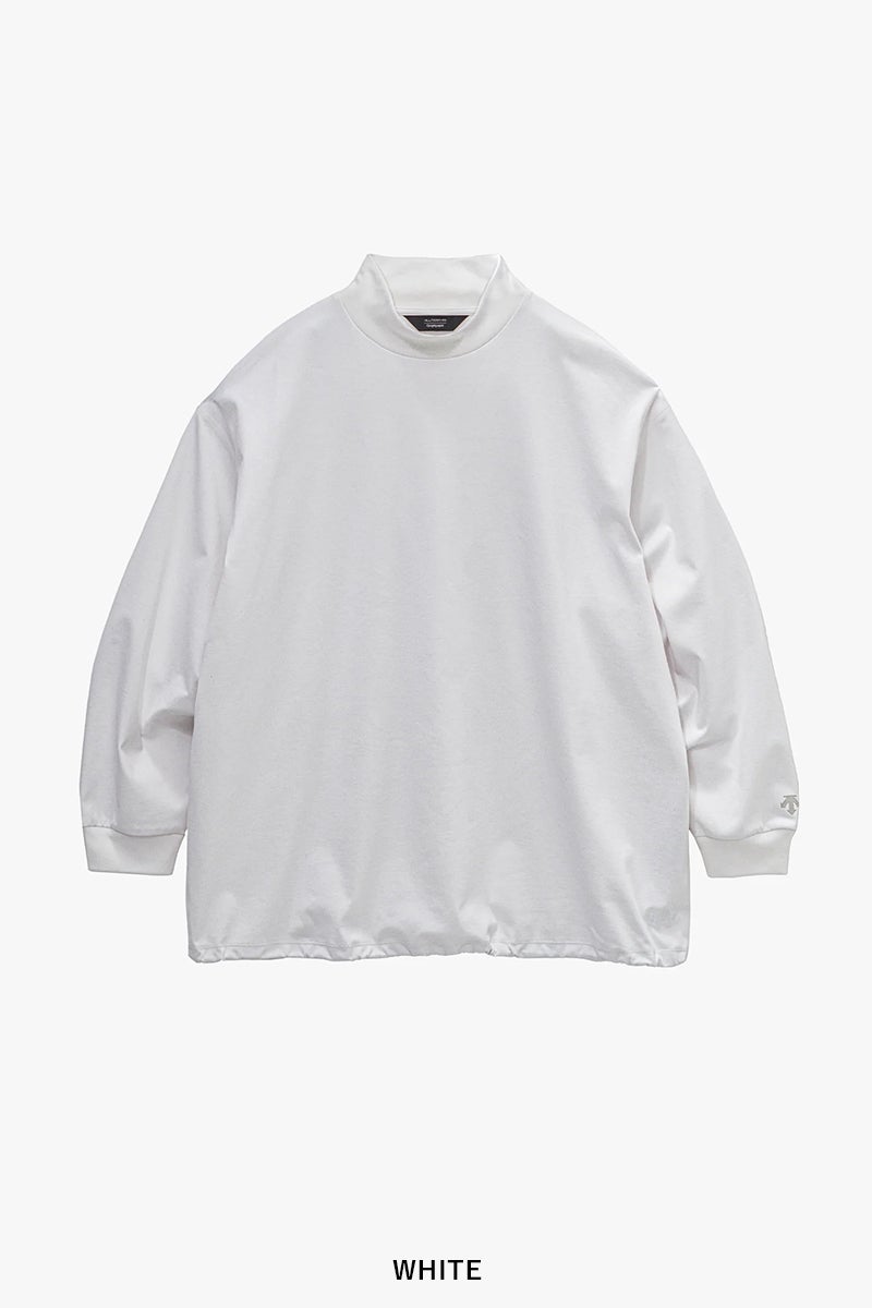 Graphpaper(グラフペーパー) DESCENTE for Graphpaper L/S Mock Neck Tee デサント グラフペーパー ロングスリーブモックネックTシャツ DU263-70002