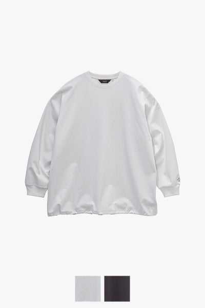 DESCENTE for Graphpaper L/S Oversized Crew Neck Tee デサント グラフペーパー ロングスリーブオーバーサイズクルーネックTシャツ DU263-70001