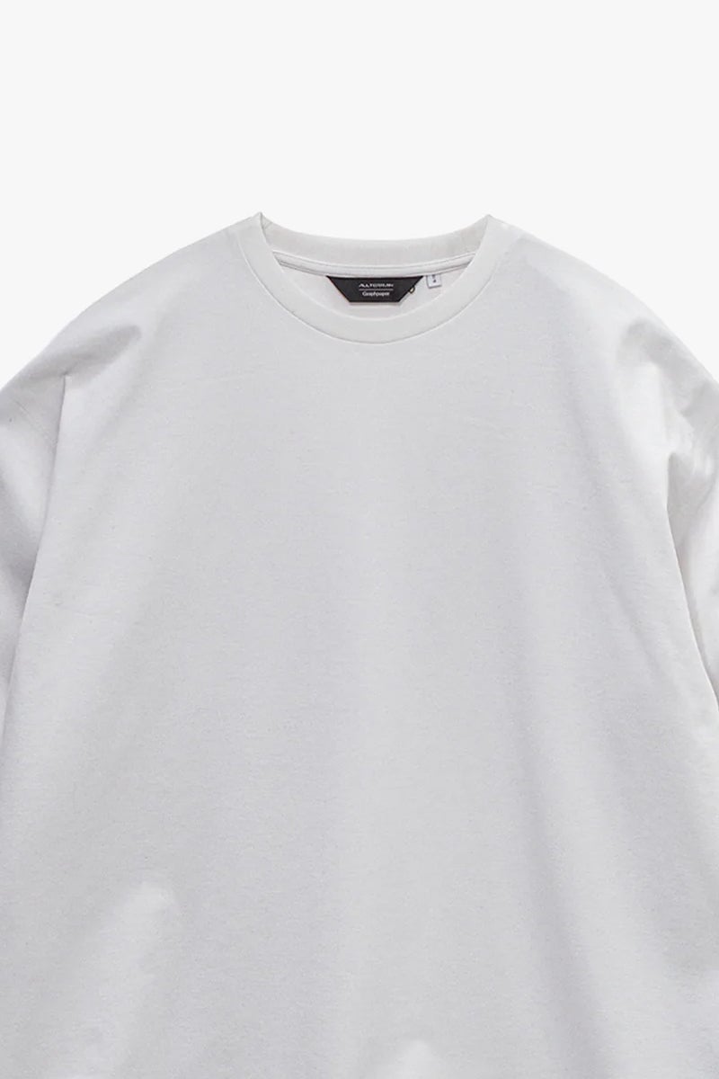 DESCENTE for Graphpaper L/S Oversized Crew Neck Tee デサント グラフペーパー ロングスリーブオーバーサイズクルーネックTシャツ DU263-70001
