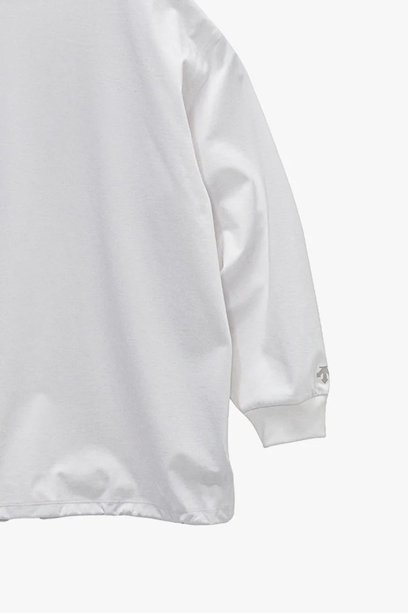 DESCENTE for Graphpaper L/S Oversized Crew Neck Tee デサント グラフペーパー ロングスリーブオーバーサイズクルーネックTシャツ DU263-70001
