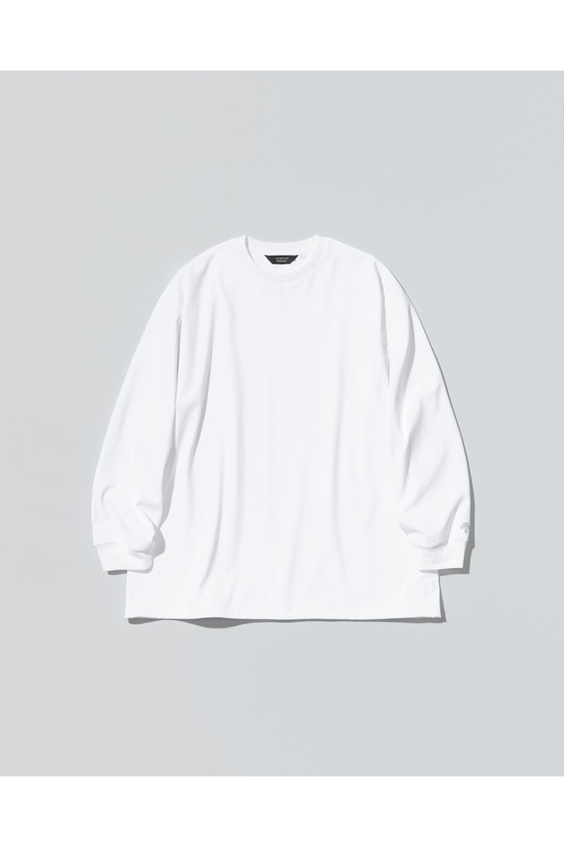 DESCENTE for Graphpaper L/S Oversized Crew Neck Tee デサント グラフペーパー ロングスリーブオーバーサイズクルーネックTシャツ DU263-70001