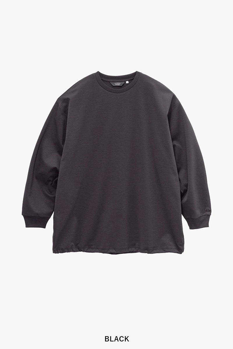 DESCENTE for Graphpaper L/S Oversized Crew Neck Tee デサント グラフペーパー ロングスリーブオーバーサイズクルーネックTシャツ DU263-70001