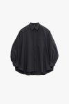 Graphpaper(グラフペーパー) DESCENTE for Graphpaper L/S Oversized Regular Collar Shirt デサント グラフペーパー ロングスリーブオーバーサイズレギュラーカラーシャツ DU263-50001