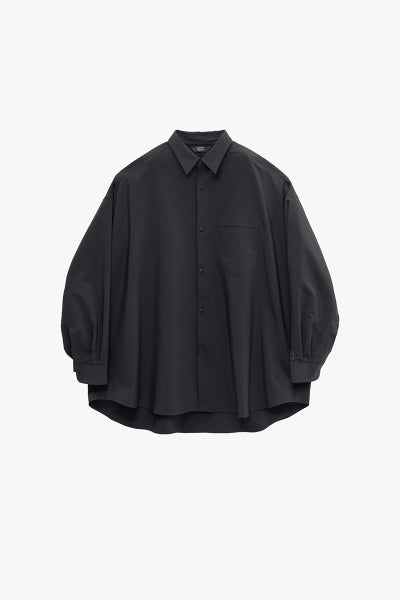Graphpaper(グラフペーパー) DESCENTE for Graphpaper L/S Oversized Regular Collar Shirt デサント グラフペーパー ロングスリーブオーバーサイズレギュラーカラーシャツ DU263-50001
